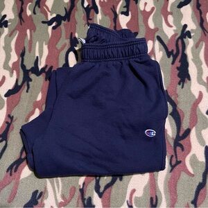 Champion navy sweatpants medium